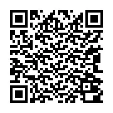 QR код за телефонен номер +13042000344