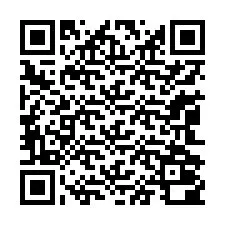 Código QR para número de teléfono +13042000355