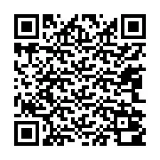 Codice QR per il numero di telefono +13042000407