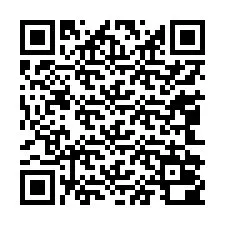 QR-koodi puhelinnumerolle +13042000412