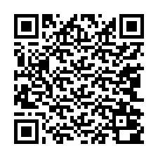 Código QR para número de teléfono +13042000536