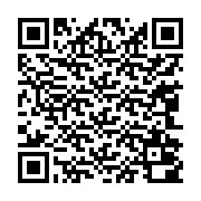 Kod QR dla numeru telefonu +13042000542