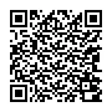 Código QR para número de teléfono +13042000544