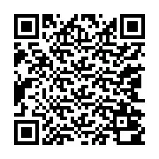 Codice QR per il numero di telefono +13042000598