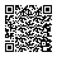 Código QR para número de teléfono +13042000642