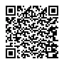 Codice QR per il numero di telefono +13042000812