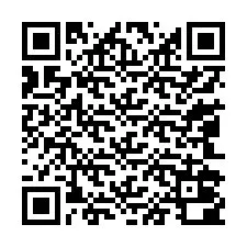 QR Code สำหรับหมายเลขโทรศัพท์ +13042000818