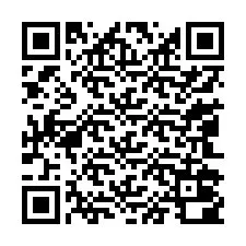 Código QR para número de teléfono +13042000858