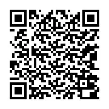 Código QR para número de teléfono +13042000891