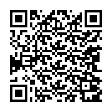 Código QR para número de teléfono +13042001256