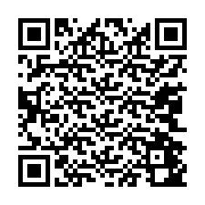 QR kód a telefonszámhoz +13042442737