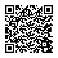 QR-Code für Telefonnummer +13042442749