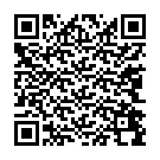 Código QR para número de teléfono +13042498926