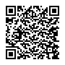 Código QR para número de telefone +13042546196