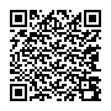 Código QR para número de telefone +13043090898