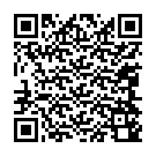 Kode QR untuk nomor Telepon +13044140613