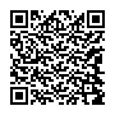 Código QR para número de telefone +13044286221