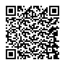 Código QR para número de teléfono +13044289849