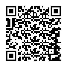 Codice QR per il numero di telefono +13044403993