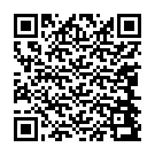 QR-код для номера телефона +13044493326