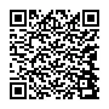 Código QR para número de teléfono +13044493328