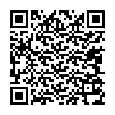 Código QR para número de telefone +13045134927