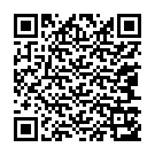 Código QR para número de telefone +13047153438