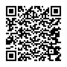 QR Code pour le numéro de téléphone +13047418437