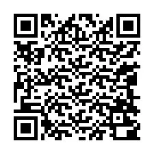 QR код за телефонен номер +13048200748