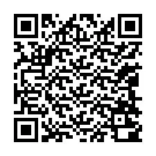 QR-koodi puhelinnumerolle +13048200749