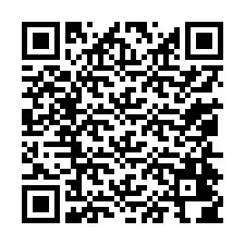 Código QR para número de teléfono +13054404569