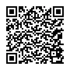 Código QR para número de teléfono +13055872971