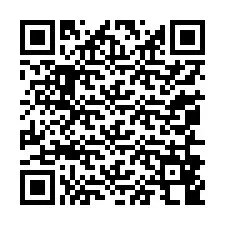 QR-code voor telefoonnummer +13056848434