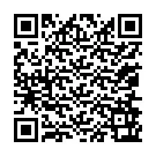 QR-koodi puhelinnumerolle +13056963689