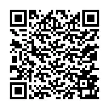 QR-koodi puhelinnumerolle +13057863749