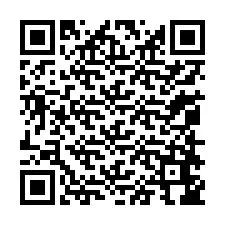 Código QR para número de telefone +13058646261