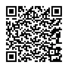 QR Code สำหรับหมายเลขโทรศัพท์ +13083923001