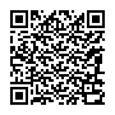 QR-код для номера телефона +13086330101