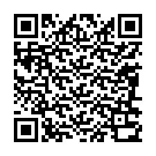 Código QR para número de teléfono +13086330246