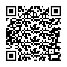 QR код за телефонен номер +13086333156