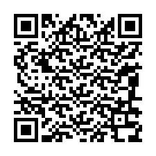 Codice QR per il numero di telefono +13086338100