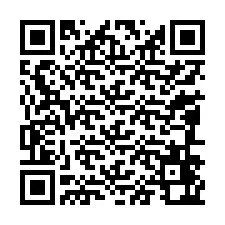 QR код за телефонен номер +13086462508