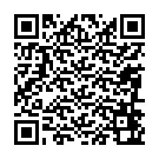 Código QR para número de teléfono +13086462517