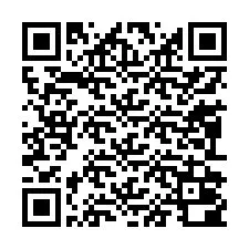 QR-koodi puhelinnumerolle +13092000036