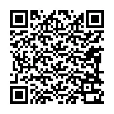 Código QR para número de telefone +13098320327