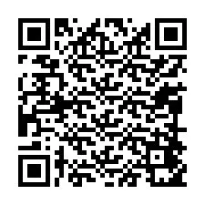 Código QR para número de teléfono +13098451287