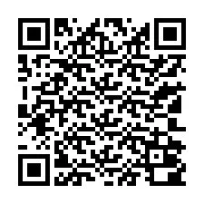 Codice QR per il numero di telefono +13102000004