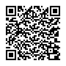 QR-code voor telefoonnummer +13102000006