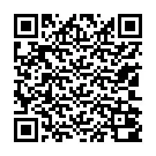 QR код за телефонен номер +13102000007