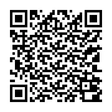 QR-koodi puhelinnumerolle +13102000010